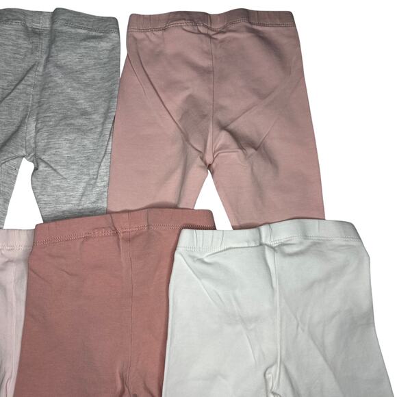 H&M 5-Pack Baby Leggings Size 4-6M Neutral Tones - Picture 3 of 10